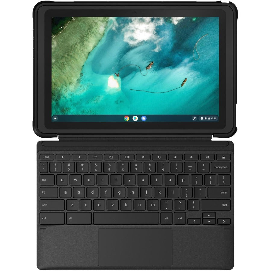 Asus Chromebook Cz1000Dva-Yz44T 10.1" Chromebook - Wuxga - 1920 X 1200 - Octa-Core (Arm Cortex A73 Quad-Core (4 Core) + Cortex A53 Quad-Core (4 Core)) - 4 Gb Total Ram - 64 Gb Flash Memory - Black