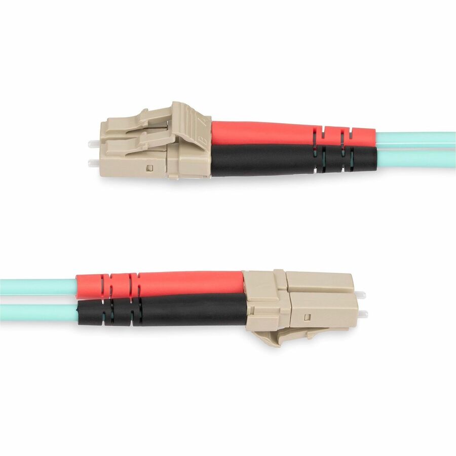 StarTech.com 25m (82ft) LC/UPC to LC/UPC OM4 Multimode Fiber Optic Cable, 50/125&micro;m L