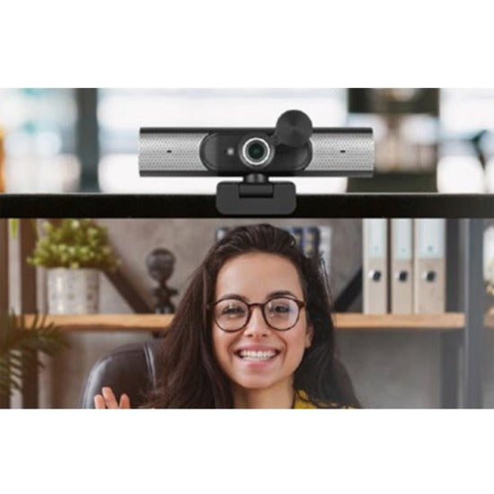 1080P Hd Webcam With Autofocus,With Built In Speakers & Mic