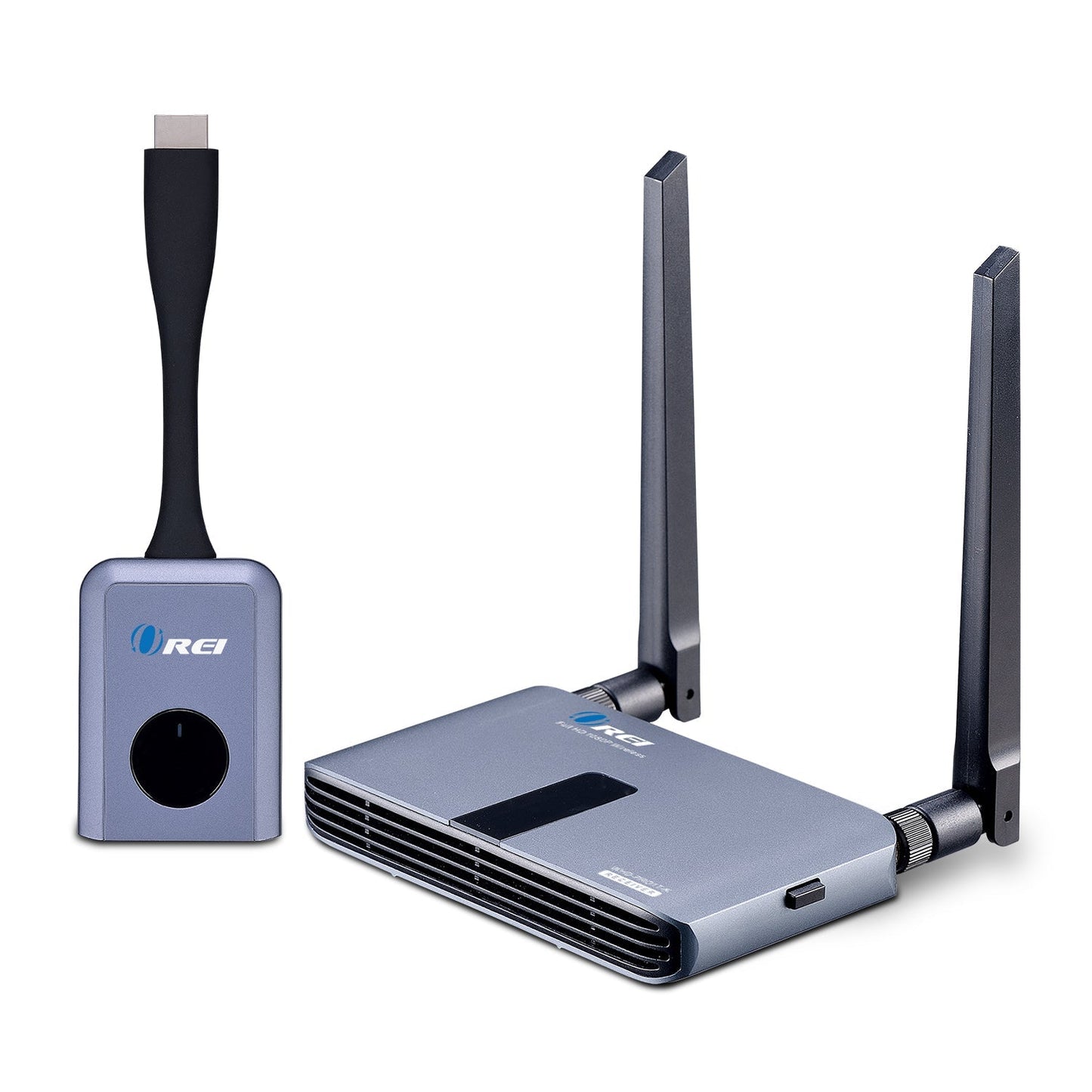 1080p 2x1 Wireless Transmitter & Receiver Up To 100ft - Perfect for Transmission from Laptop (WHD-PRO2T-K)