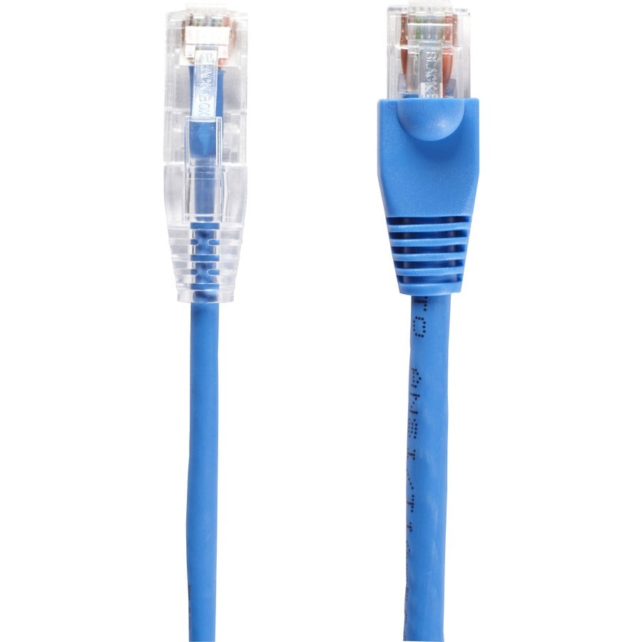 10Ft Blue Cat6 Slim 28Awg Patch,Cable 250Mhz Utp Cm Snagless