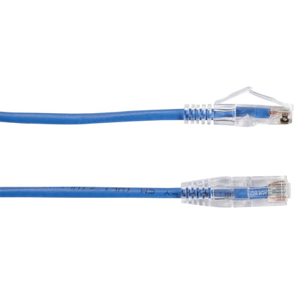 10Ft Blue Cat6 Slim 28Awg Patch,Cable 250Mhz Utp Cm Snagless