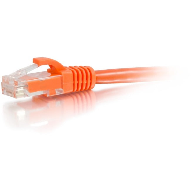 10Ft Cat6A Snagless Utp Cable-Ornge