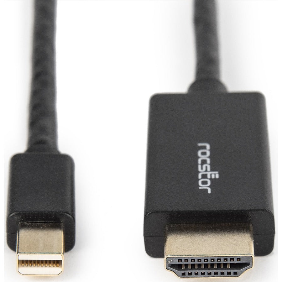 10Ft Mini Displayport To Hdmi,M/M 4Kx2K 30Hz Cable Black