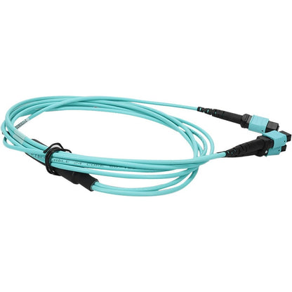 10M 2Xmpo-16/Mpo F/F Fanout Cbl,16Strand Aqua Om4 Lszh