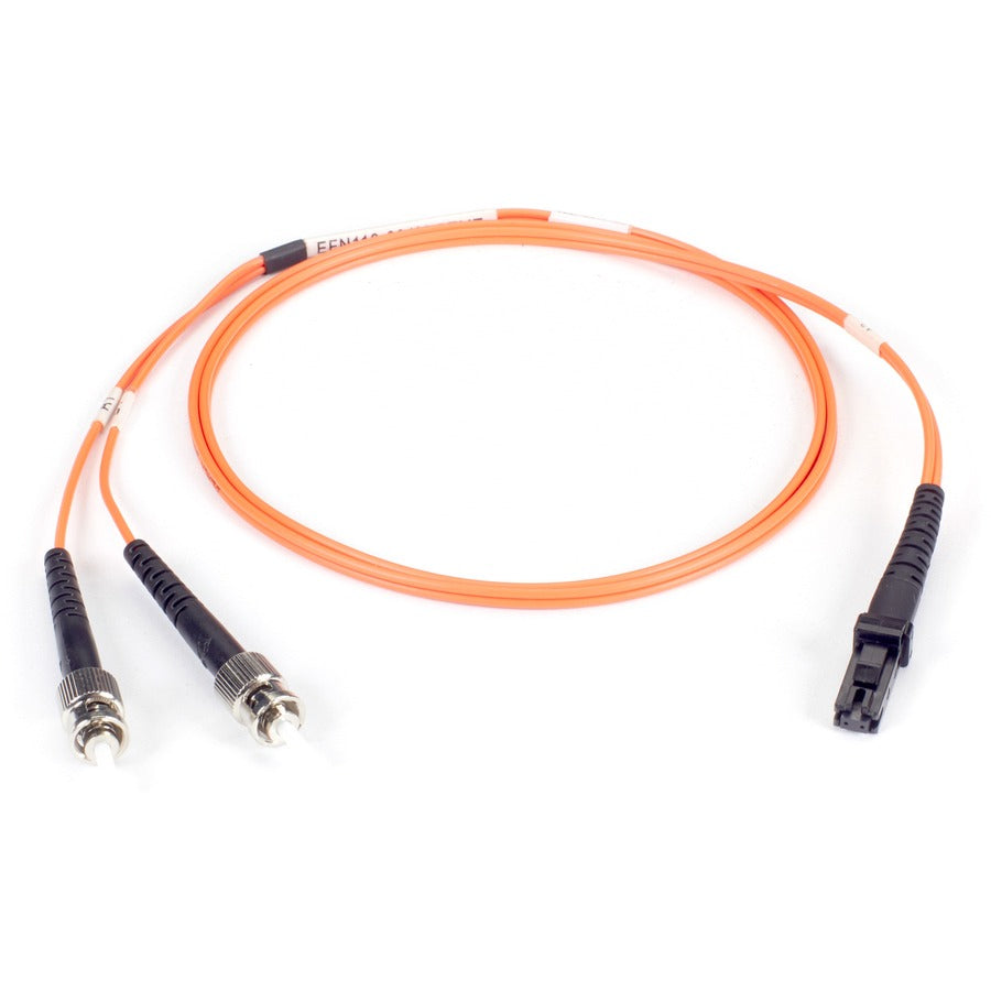 Om1 62.5/125 Multimode Fiber Optic Patch Cable - Ofnr Pvc, St To Lc, Orange, 10- Bbx-Efn110-010M-Stlc