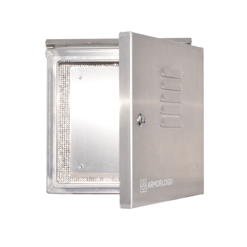 12" X 12" X 6" Nema 3 Enclosure With Fan Al121206N3-Ft