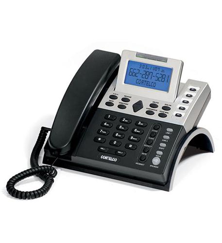 122000TP227S 2-Line CID Business Tel. ITT-1220