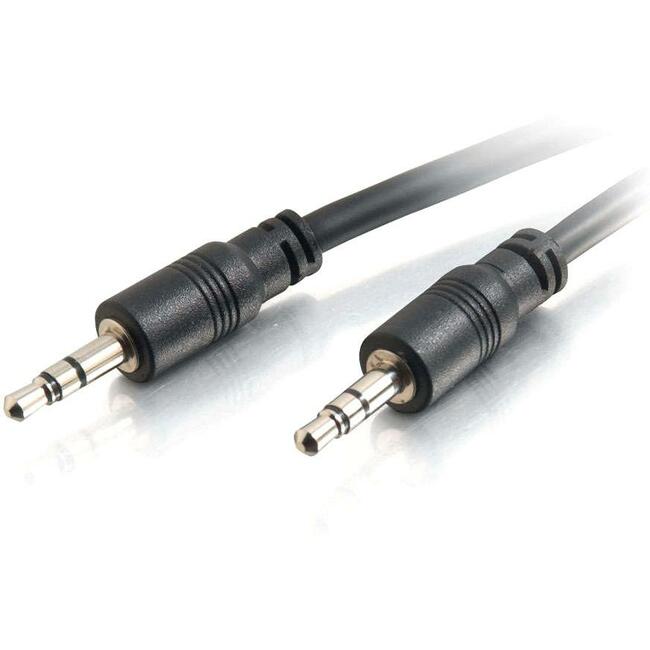 15Ft 3.5Mm Stereo Audio Cable With Low Profile Connectors M/M - In-Wall Cmg-Rate