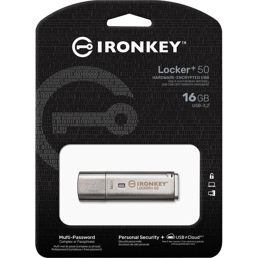 16Gb Iklp50 Aes Usb W/256Bit,Encryption