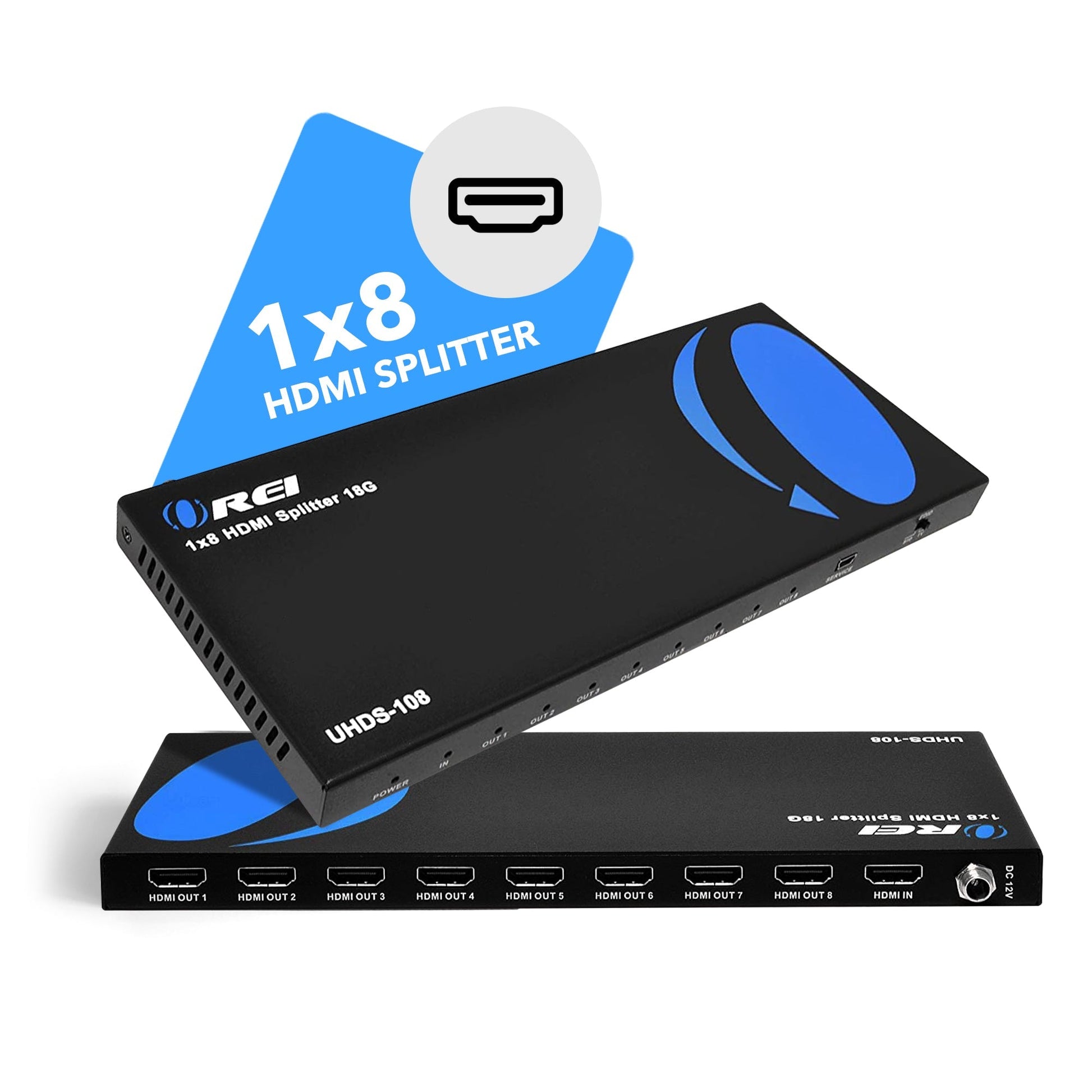 18Gbps 1×8 HDMI Splitter (UHDS-108)