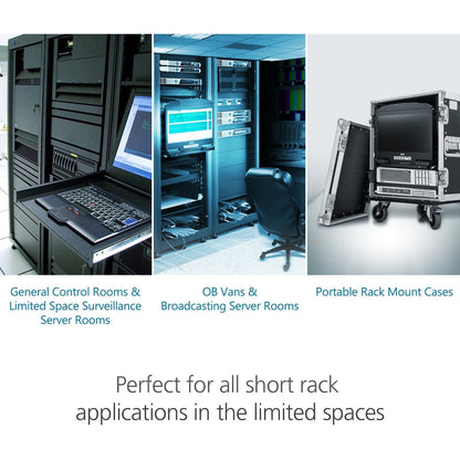 19In Ultra Short Depth Wide,Scrn Lcd Console Vga/Usb