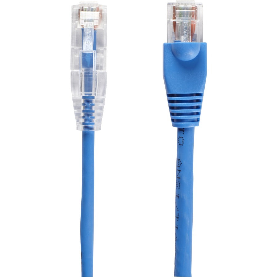 1Ft Blue Cat6A Slim 28Awg Patch,Cable 500Mhz Utp Cm Snagless