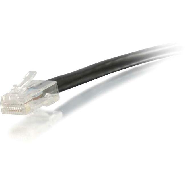 1Ft Cat5E Non-Booted Unshielded (Utp) Ethernet Network Patch Cable - Black