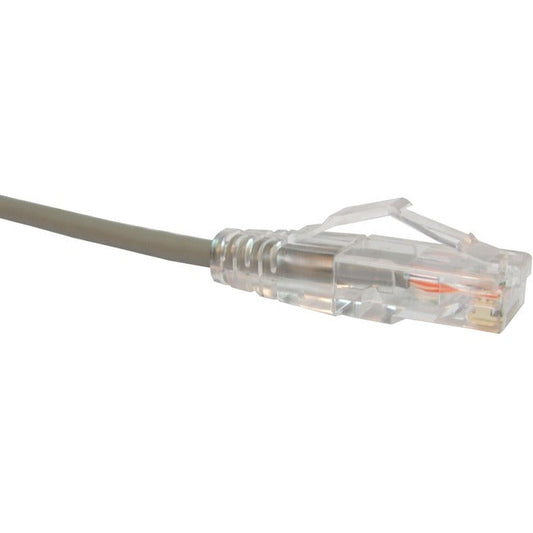 1Ft Cat6 Clearfit Slim Patch Cable Gray
