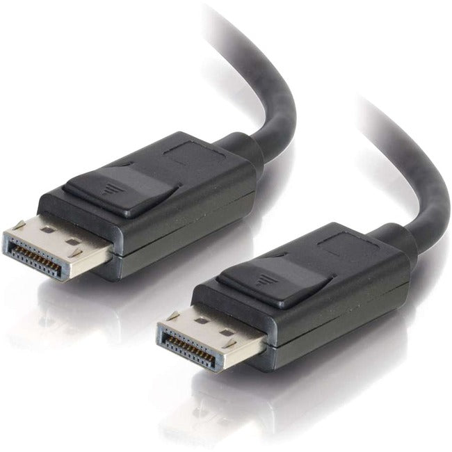 1Ft Displayport Cable With Latches 8K Uhd M/M - Black