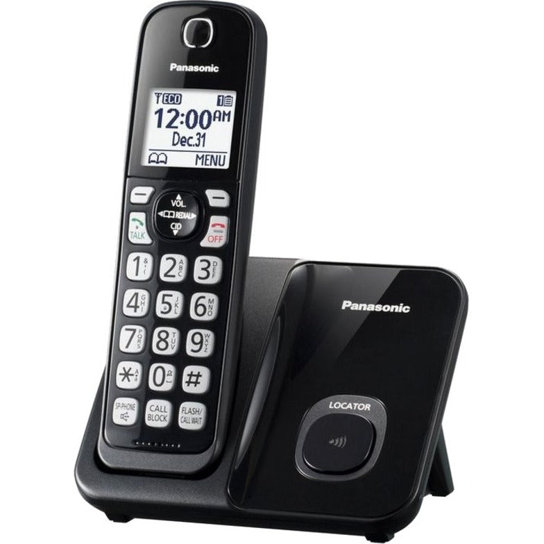 1HS Cordless Telephone in black KX-TGD510B