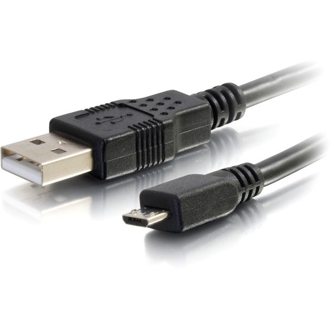 1.0Ft Usb 2.0 A To Micro-B Cable M/M - Black (.3M)