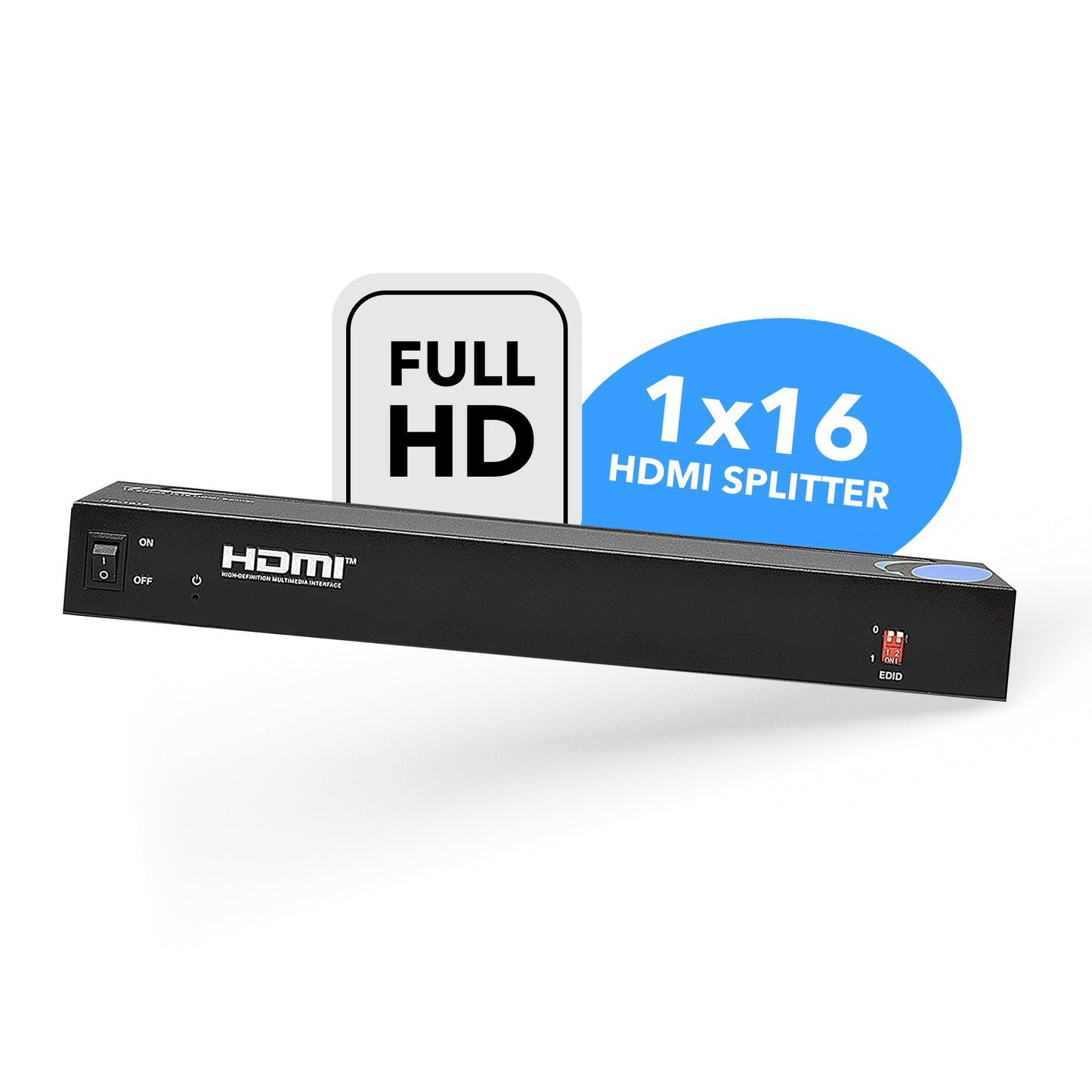 1x16 HDMI Splitter : 1-In 16-Out, 1080p, EDID (HD-1016)