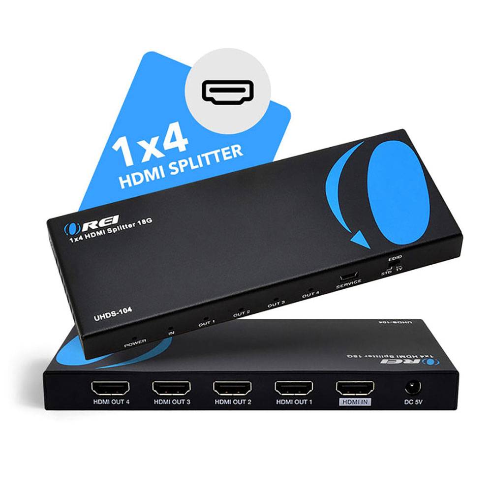 1×4 HDMI 18Gbps Splitter (UHDS-104)