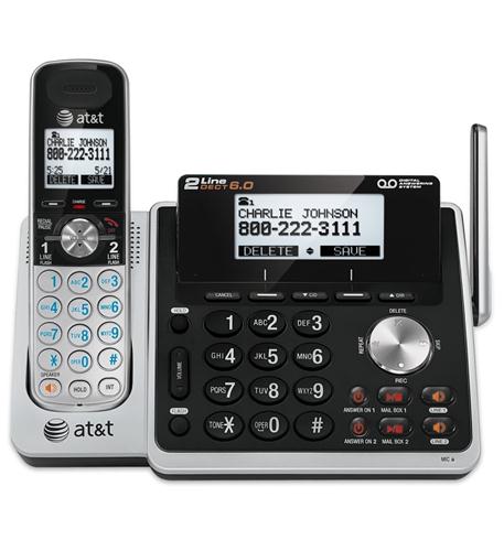 2-Line Cordless System with ITAD ATT-TL88102