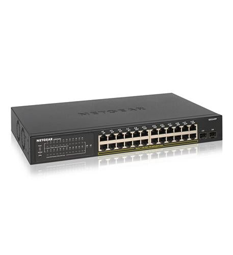 24-Port Gig PoE+ Smart Switch NET-GS324TP-100NAS