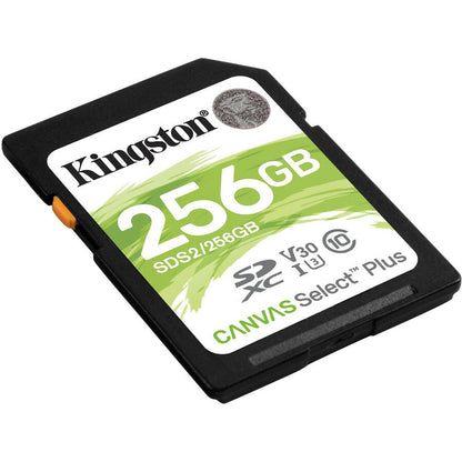 256Gb Sdxc Canvas Select,Plus 100R C10 Uhs-I U3 V30