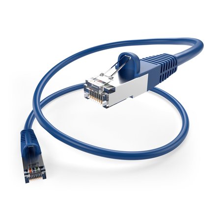 25Ft Blue Cat5E Patch Cable, Utp, Snagless