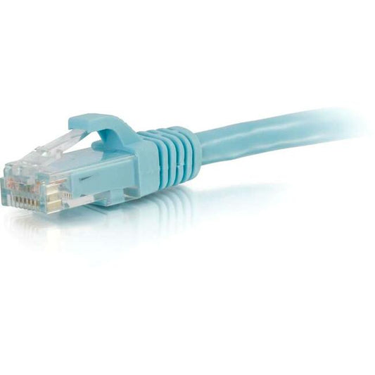 25Ft Cat6A Snagless Unshielded (Utp) Ethernet Network Patch Cable - Aqua