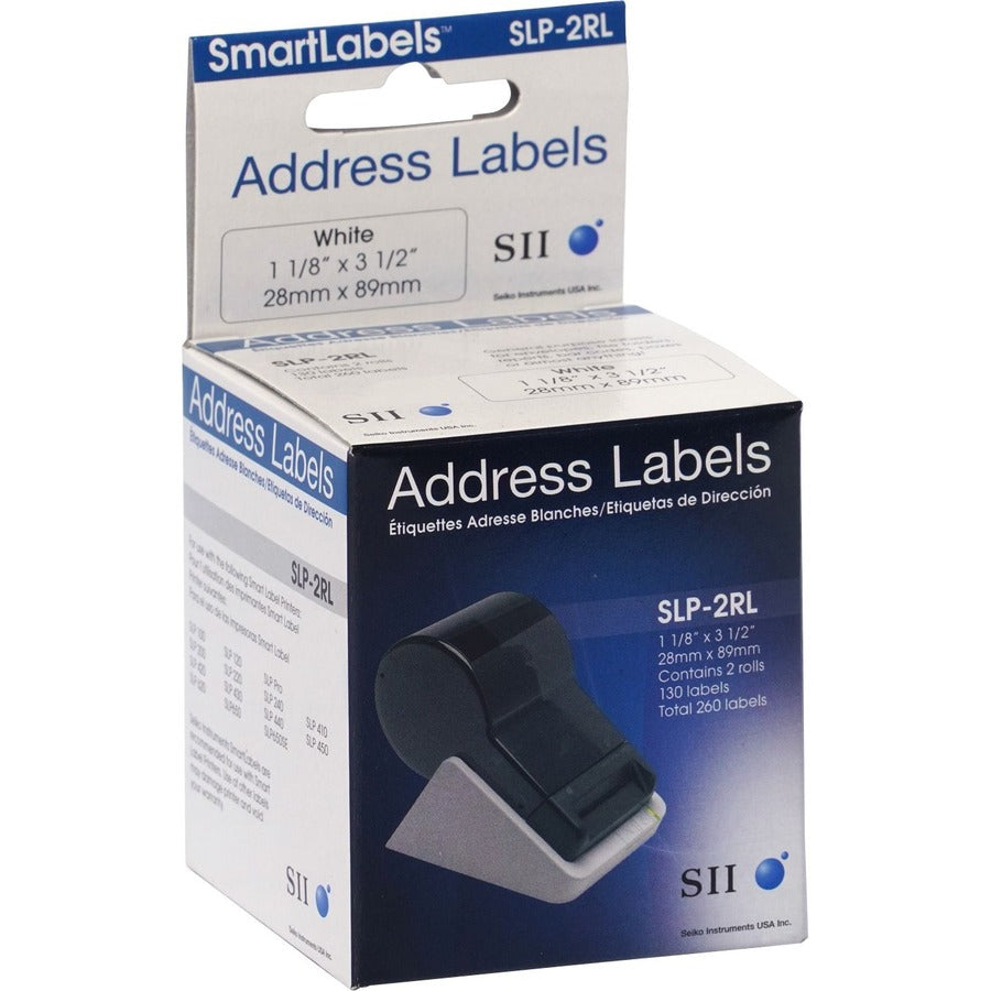 260-Labels 1-1/8 X 3-1/2 For,Seiko Label Printers Slp-2Rl