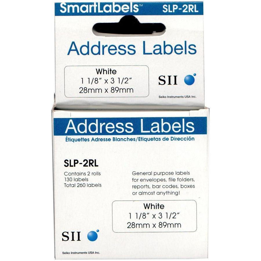 260-Labels 1-1/8 X 3-1/2 For,Seiko Label Printers Slp-2Rl