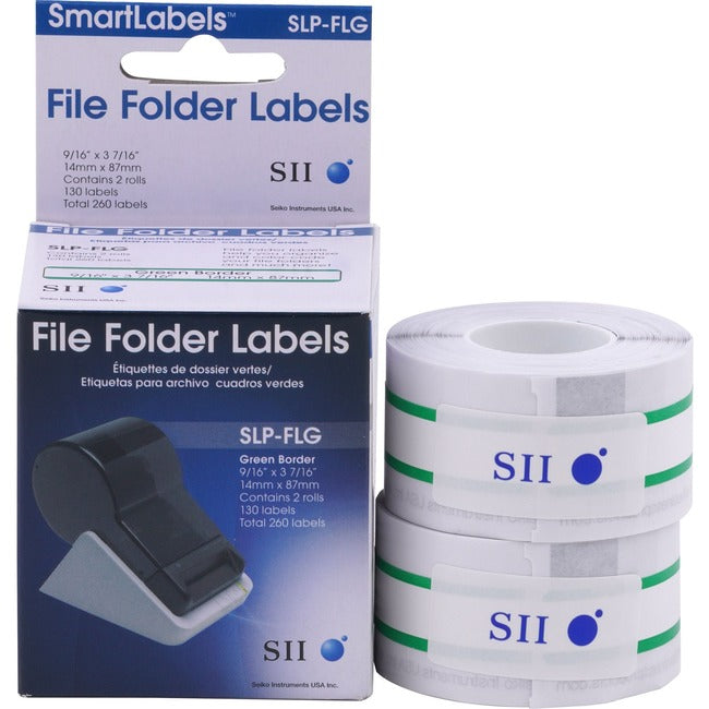 260-Labels 9/16 X 3-7/16 For,Seiko Label Printers Slp-Flr