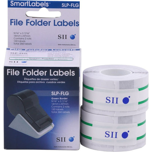 260-Labels 9/16 X 3-7/16 For,Seiko Label Printers Slp-Flr