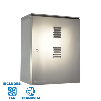 27" X 22" X 13" Nema 3 Enclosure With Fan Al272213N3-Ft1