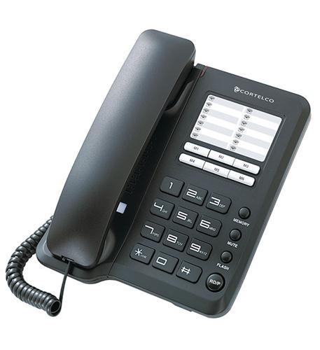 293300TP227S Single Line Economy Phone ITT-2933-BK