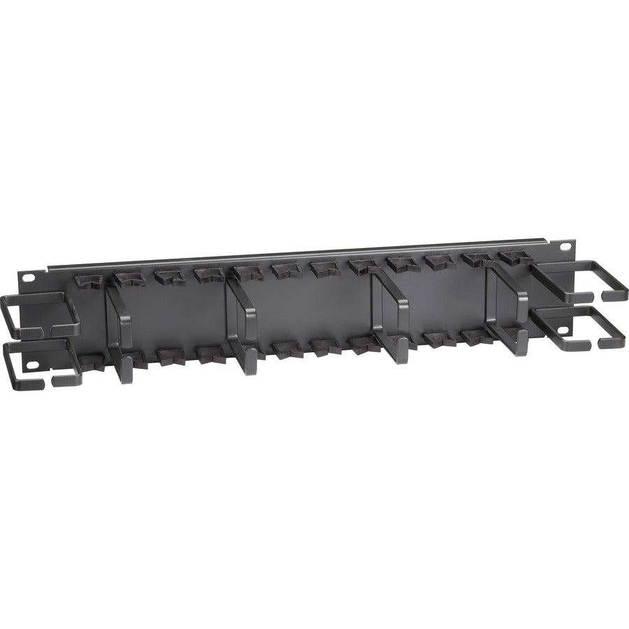 2U Horizontal 9In It Rackmount,Cable Manager Single-Sided Black