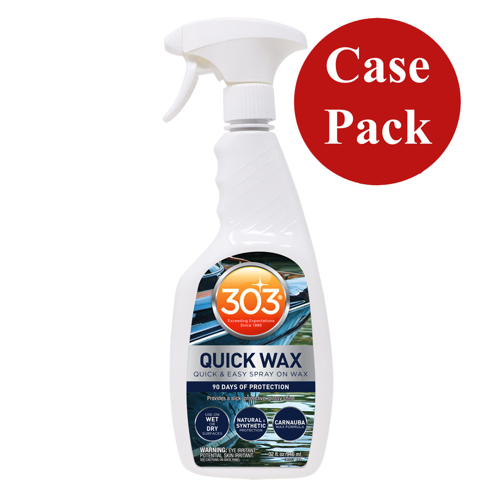 303 Marine Quick Wax - 32oz *Case of 6*