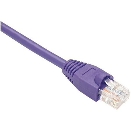 30Ft Purple Cat5E Patch Cable, Utp, Snagless