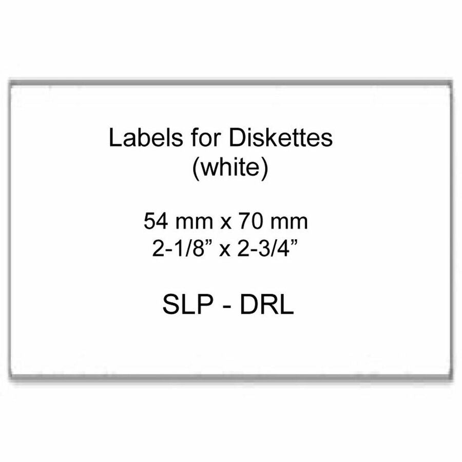 320-Labels 2-1/8 X 2-3/4,Slp-Drl Diskette/ Name Tag