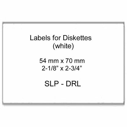 320-Labels 2-1/8 X 2-3/4,Slp-Drl Diskette/ Name Tag