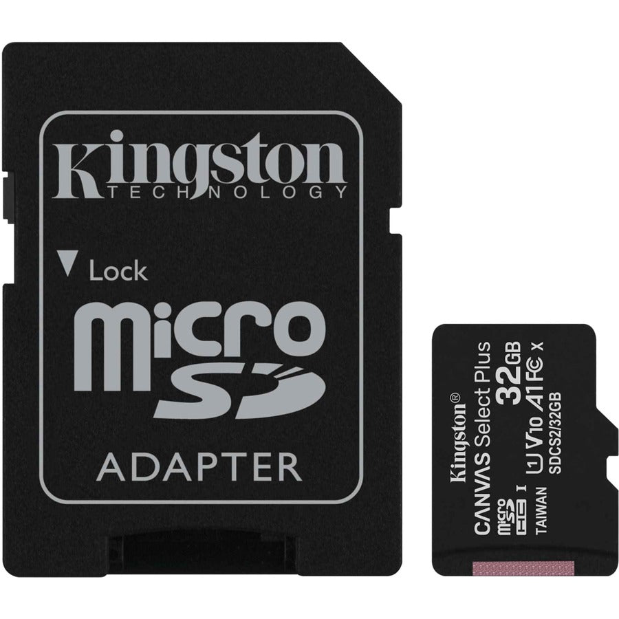 32Gb Micsdhc Canvas Select,Plus 100R A1 C10 3Pk + Single ****