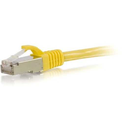 35Ft Cat6 Snagless Shielded (Stp) Ethernet Network Patch Cable - Yellow