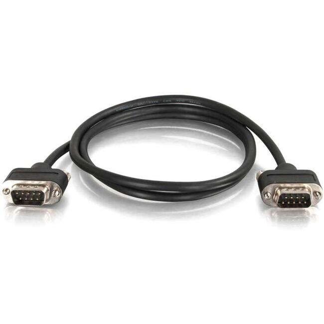 3Ft Cmg-Rated Db9 Low Profile Null Modem M-M