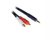 3Ft Velocityandtrade; One 3.5Mm Stereo Male To Two Rca Stereo Male Y-Cable