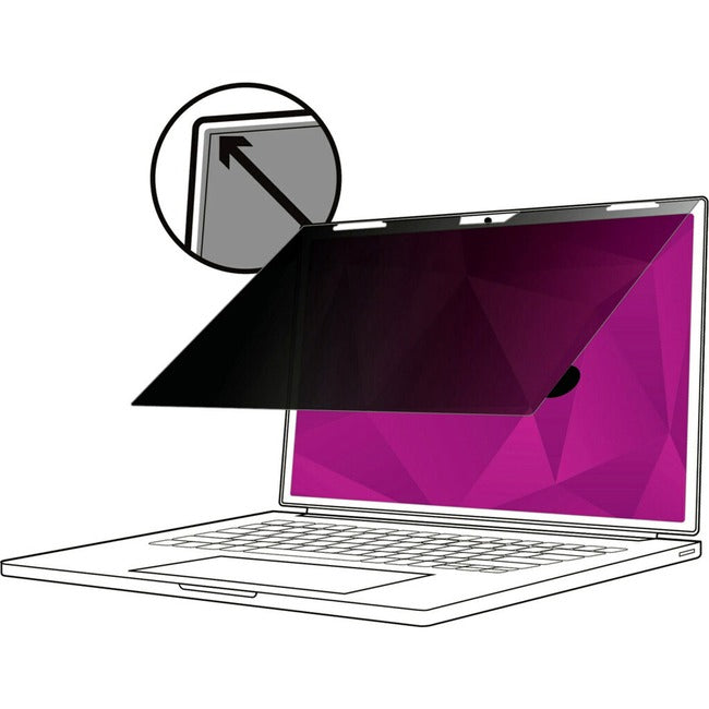3M High Clarity Privacy Filter For 13 Apple Macbook Pro With Comply Attachment S