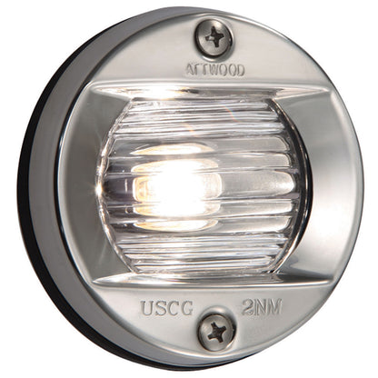 Attwood Vertical, Flush Mount Transom Light - Round