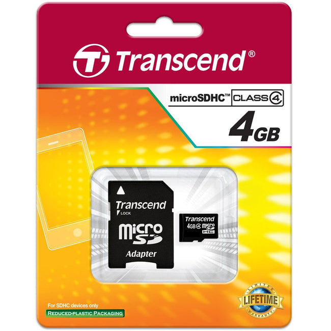 4Gb Microsdhc Card Class 4(Sd 2.0)