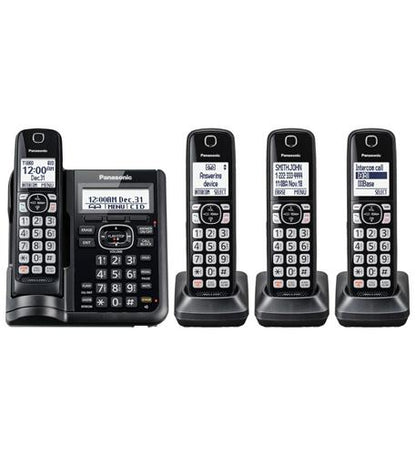 4HS Cordless Telephone- ITAD- DK- Black KX-TGF544B