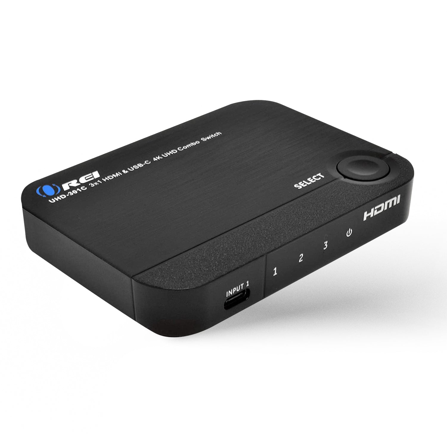 4K 3x1 HDMI Switch 2 HDMI + USB-C Input (UHD-301C)