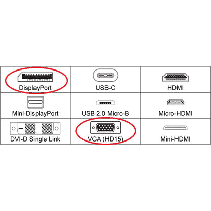 4Xem 10 Inch Displayport To Vga Adapter Cable 4Xdpvgas615Aa